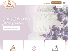 Tablet Screenshot of gateauneo.com